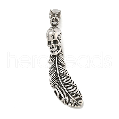 316 Surgical Stainless Steel Big Pendants STAS-E212-125AS-1