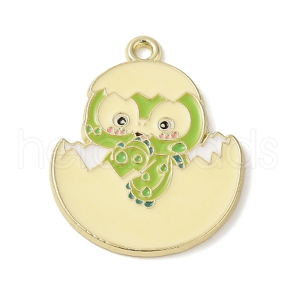 Alloy Enamel Pendants ENAM-C022-01C-G-1