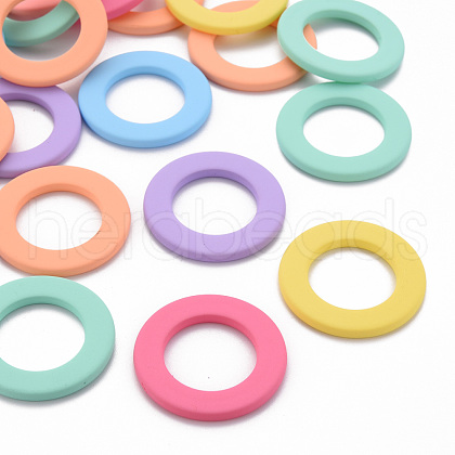 Rubberized Style Acrylic Linking Rings MACR-T041-09-1