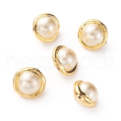 Shell Pearl Beads PEAR-G008-09B-1