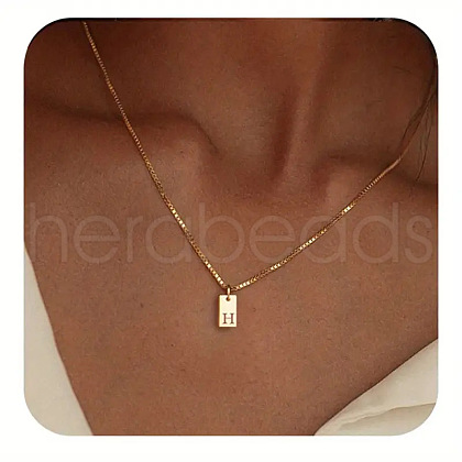 304 Stainless Steel Box Chain Necklaces FS-WG1FEB4-17-1