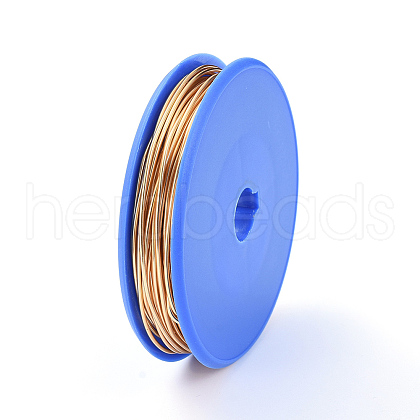 Round Copper Craft Wire CWIR-E004-0.5mm-KCG-1