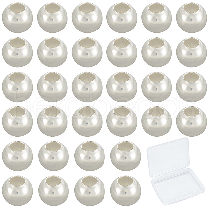 SUNNYCLUE 50Pcs 925 Sterling Silver Beads STER-SC0001-07-1