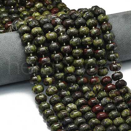 Natural Dragon Blood Beads Strands G-P573-B14-01-1