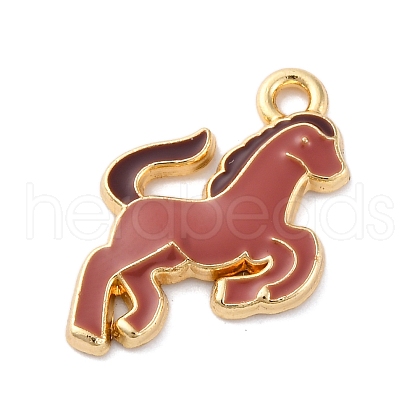 Alloy Enamel Pendants FIND-M060-26G-02-1