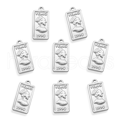 Non-Tarnish 201 Stainless Steel Pendants STAS-Q243-LM178-1