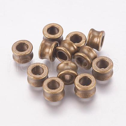 Tibetan Style Alloy European Beads K0PCJ071-1