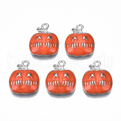 Alloy Enamel Pendants ENAM-Q443-013-RS-1