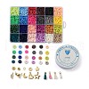 DIY Stretch Bracelets Making Kits DIY-JP0005-89-1