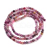 Natural Ruby Beads Strands G-P572-B01-2.5mm-3
