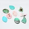 Natural & Synthetic Turquoise Pendants G-T051-10-1