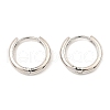 Brass Huggie Hoop Earrings EJEW-I289-14P-1