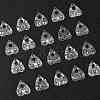 20Pcs 4 Styles Tibetan Style Alloy Pendants TIBEP-CJ0003-36-9
