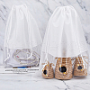 Non-woven Fabric Shoes Storage Bags with Visible Window ABAG-WH0045-13B-5