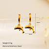 304 Stainless Steel Hoop Earrings FS-WG28AB1-02-2
