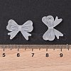 Frosted Transparent Acrylic Beads OACR-I014-02-4