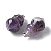 Natural Amethyst Pendants G-C187-04D-2