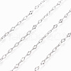 Non-Tarnish 304 Stainless Steel Textured Cable Chains CHS-D004-02P-3