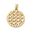 304 Stainless Steel Hollow Pendants STAS-L272-013G-1