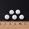 Opaque Acrylic Beads MACR-S370-C10mm-01-3