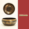 Tibetan Brass Singing Bowl & Wood Striker Set RELI-PW0004-02A-03-1