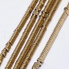 Electroplate Non-magnetic Synthetic Hematite Beads Strands G-J174-3x3mm-04-1
