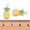 Fruit Alloy Enamel Pendants ENAM-T022-32B-3