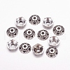 Tibetan Style Alloy Bead Caps LFH10353Y-NF-1