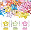  60Pcs 3 Style Cute Spray Painted Iron Snap Hair Clips PHAR-NB0001-07-3