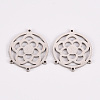 Tarnish Resistant 304 Stainless Steel Chandelier Component Links STAS-Q242-029-1