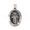 304 Stainless Steel Pendants STAS-S122-07AS-1