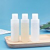 100ml PE Plastic Empty Refillable Flip Cap Bottles MRMJ-WH0037-13C-5