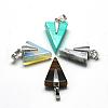 Natural & Synthetic Mixed Stone Pendants G-R435-62-1