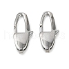 304 Stainless Steel Lobster Claw Clasps STAS-B089-01F-P-1