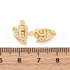 Brass Rhinestone Pendants KK-E793-01G-3
