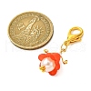 11Pcs Plastic Pearl & Acrylic Pendant Decoration PALLOY-JF03065-2