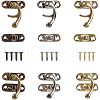 Olycraft Iron Wooden Box Lock Catch Clasps IFIN-OC0001-01-5