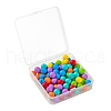 7 Colors Food Grade Eco-Friendly Silicone Beads SIL-LS0001-02A-7
