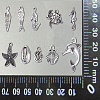 100pcs 10 Style Tibetan Style Alloy Charms TIBEP-CJ0001-36-9