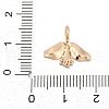 Brass Pave Cubic Zirconia Pendants KK-Q096-13G-3