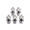 Tibetan Style Alloy European Beads TIBE-S314-91AS-RS-2