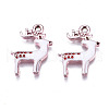 Alloy Enamel Pendants ENAM-Q417-16RG-2