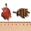 Natural & Synthetic Mixed Gemstone Pendants G-M424-04P-3