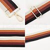 Stripe Pattern Cotton Fabric Bag Straps FIND-WH0001-56B-3