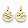 201 Stainless Steel Pendants STAS-N089-40G-1