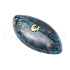 3Pcs 3 Styles Dyed Natural Brazilian Agate Cabochons PALLOY-JF04017-03-4
