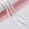 Faceted(32 Facets) Glass Beads Strands GLAA-E037-03A-02-6