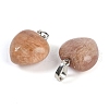 Natural Mixed Stone Pendants G-J386-H-P-3
