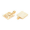Rack Plating Brass Pendants KK-N233-197-3