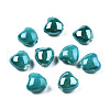 Pearlized Handmade Porcelain Beads PORC-T007-21-03-1